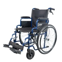 Αναπηρικό αμαξίδιο με μεγάλους τροχούς και φρένα συνοδού Gemini Blue 46cm 0811600 Αναπηρικό αμαξίδιο με μεγάλους τροχούς και φρένα συνοδού Gemini Blue 46cm 0811600