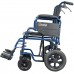 Αναπηρικό αμαξίδιο με μεσαίους τροχούς και φρένα συνοδού Gemini Blue 43cm 0811603 Αναπηρικό αμαξίδιο με μεσαίους τροχούς και φρένα συνοδού Gemini Blue 43cm 0811603