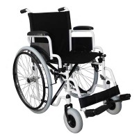 Αναπηρικό αμαξίδιο με μεγάλους τροχούς Gemini White 46cm έως 125 κιλά 0811620