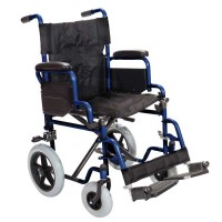 Αναπηρικό αμαξίδιο με μεσαίους τροχούς Gemini Blue έως 125kg
