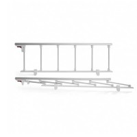 Πλαϊνό κάγκελο νοσοκομειακής κλίνης, πτυσσόμενο Πλαϊνό κάγκελο νοσοκομειακής κλίνης, πτυσσόμενο